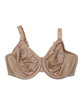 Wacoal Slimline Seamless Minimizer Bra US Size 38D Sand Beige Underwire 85154